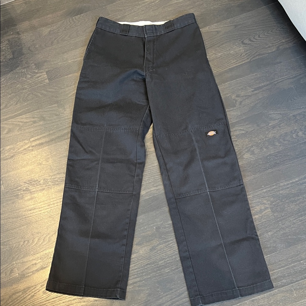 Dickies Women's Black Straight Leg Pants